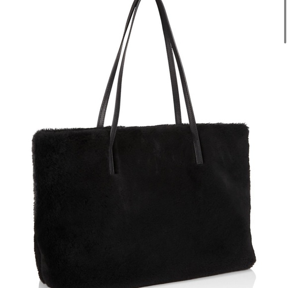 JIMMY CHOO  Nine2Five Calf Hair & Leather  Tote Bag - Picture 4 of 8